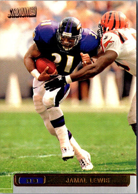 2001 Stadium Club Jamal Lewis #100