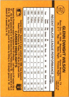 1989 Donruss Glenn Wilson #447