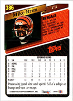 1993 Topps Mike Brim #386