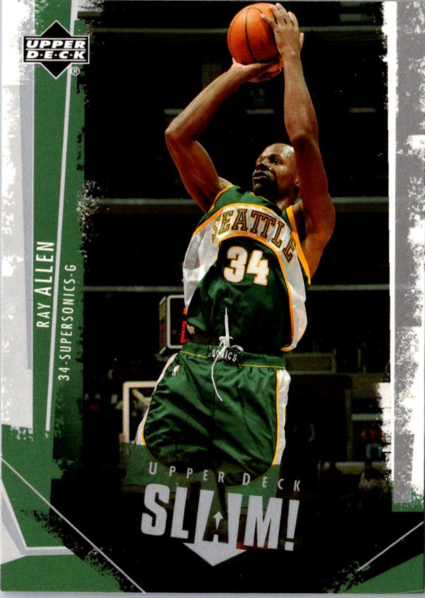 2005 Upper Deck Slam Ray Allen #80