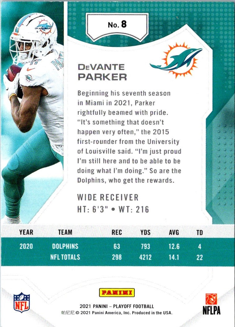 2021 Panini Playoff DeVante Parker