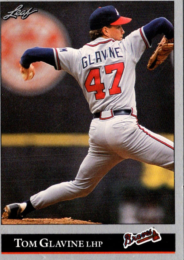 1992 Leaf Black Gold Tom Glavine #279