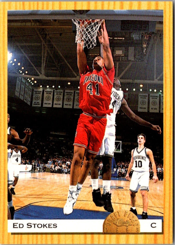 1993 Classic Draft Picks Gold Ed Stokes #68