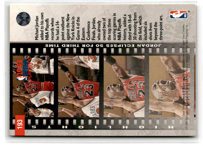 1993 Upper Deck Michael Jordan