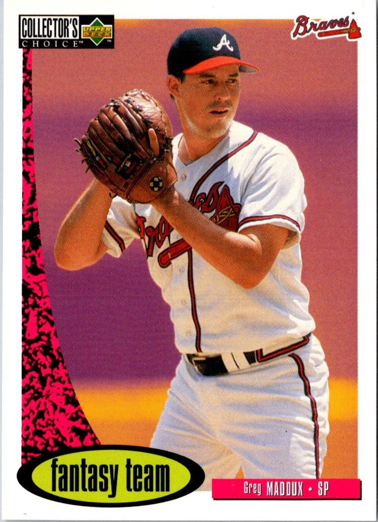 1996 Collector's Choice Silver Signature Greg Maddux