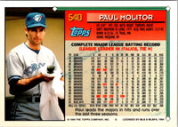 1994 Topps Paul Molitor #540