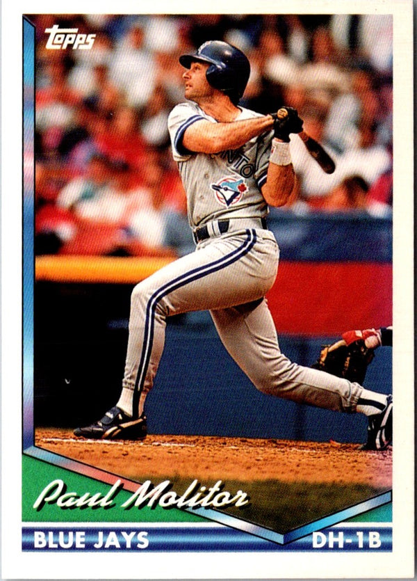 1994 Topps Paul Molitor #540