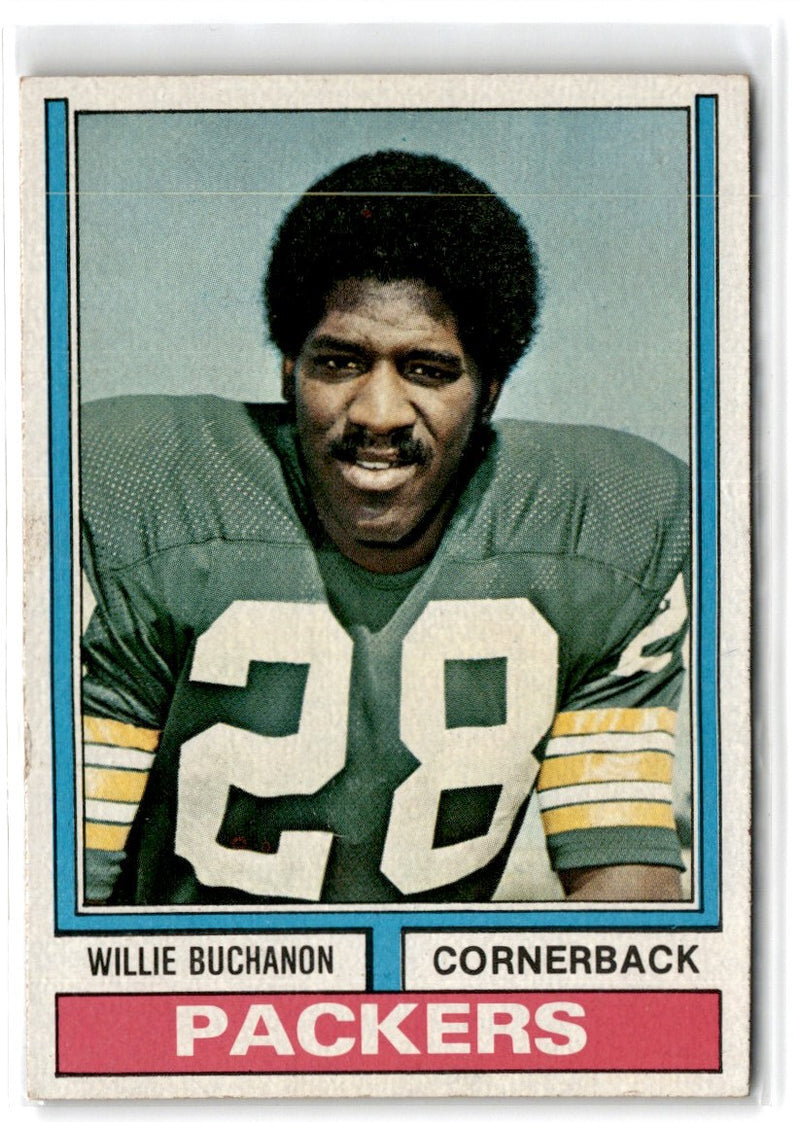 1974 Topps Willie Buchanon