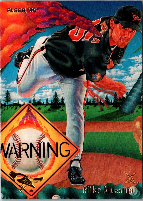 1995 Fleer Mike Mussina #1