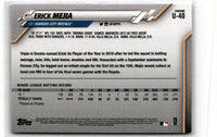 2020 Topps Chrome Update Erick Mejia #U-40 Rookie