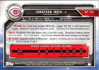 2019 Bowman Prospects Jonathan India #BP-102