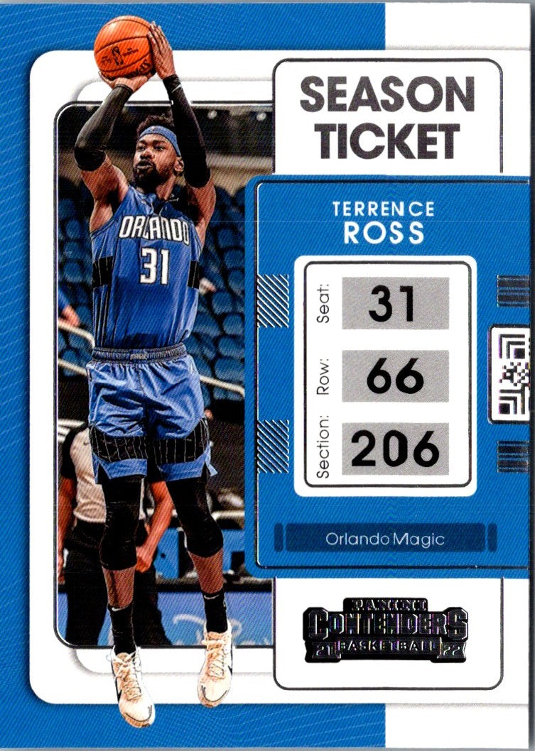 2021 Panini Contenders Ticket Terrence Ross