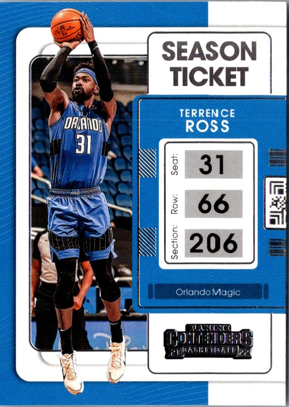 2021 Panini Contenders Ticket Terrence Ross #47