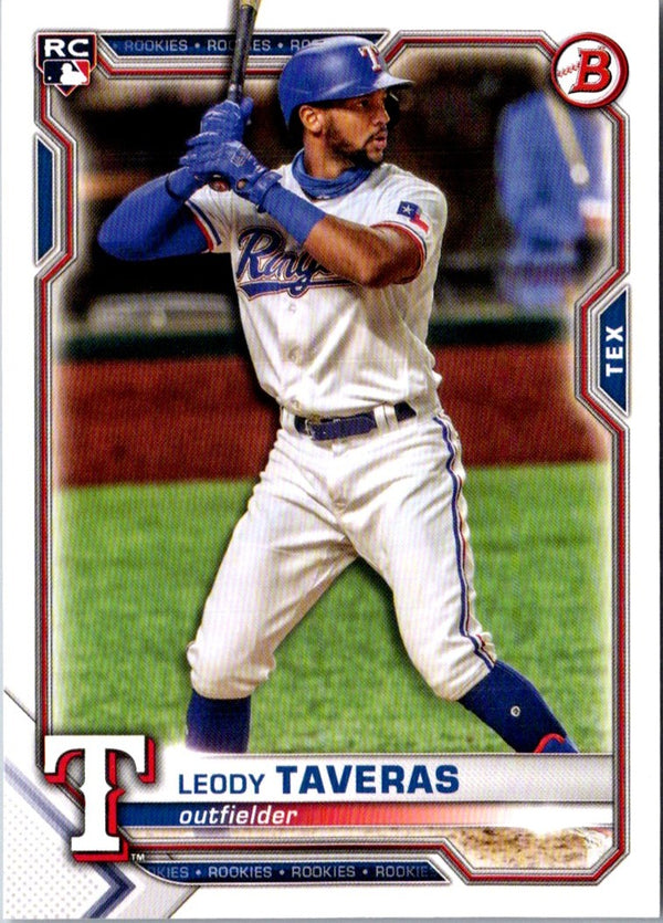 2021 Bowman Leody Taveras #18 Rookie