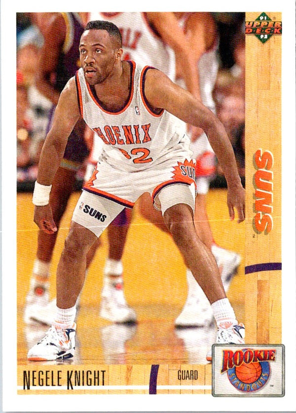 1991 Upper Deck Rookie Standouts Negele Knight #R16