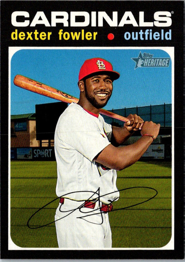 2020 Topps Heritage Dexter Fowler #88