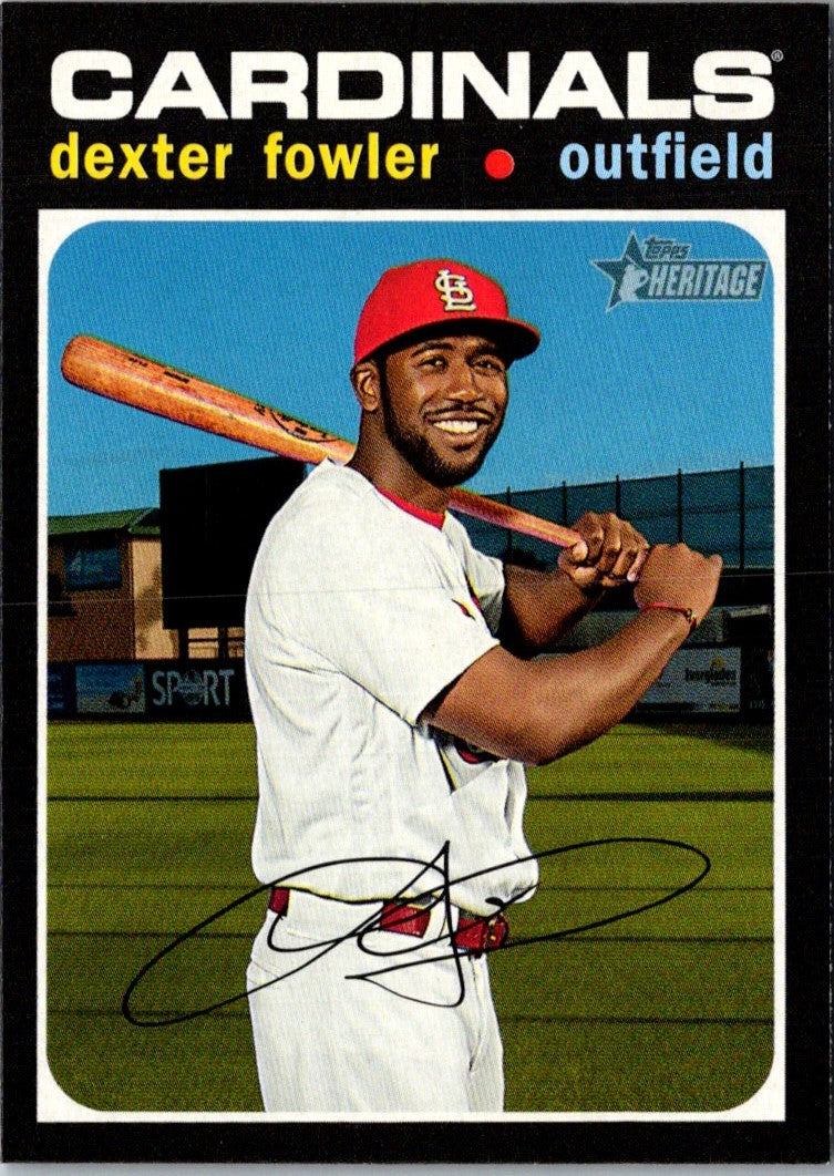 2020 Topps Heritage Dexter Fowler