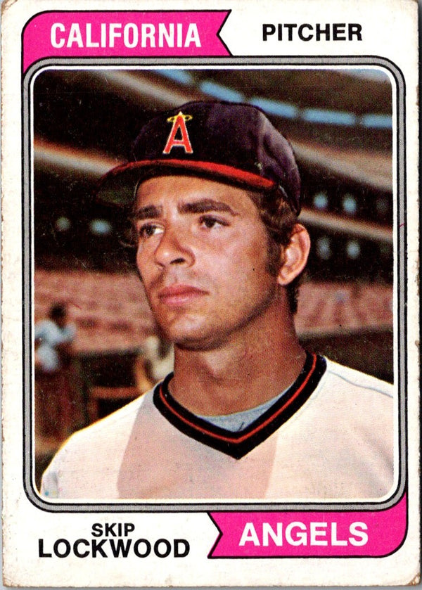 1974 Topps Skip Lockwood #532