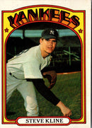 1972 Topps Steve Kline