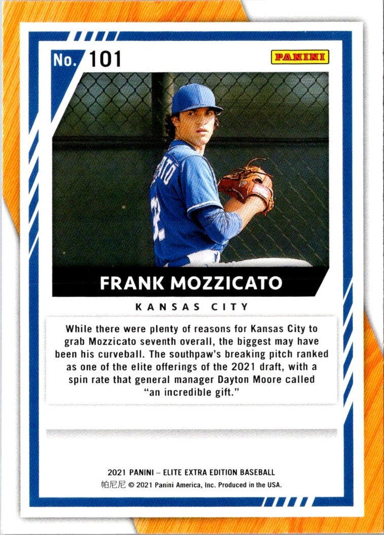 2021 Panini Elite Extra Edition Pink Frank Mozzicato