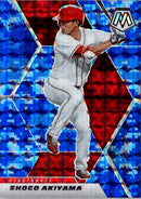 2021 Panini Mosaic Blue Shogo Akiyama