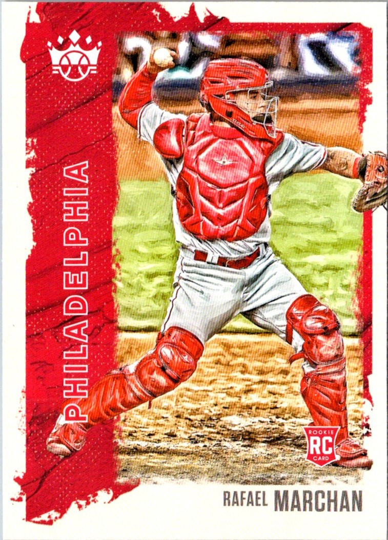 2021 Panini Diamond Kings Red Frame Rafael Marchan