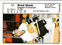 1990 7th Inning Sketch OHL Brock Woods #73