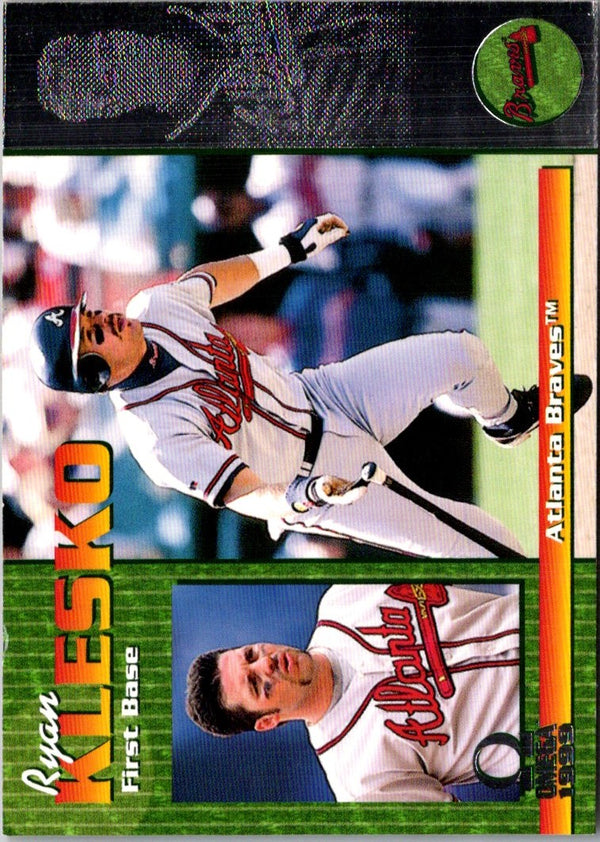 1999 Pacific Omega Ryan Klesko #24
