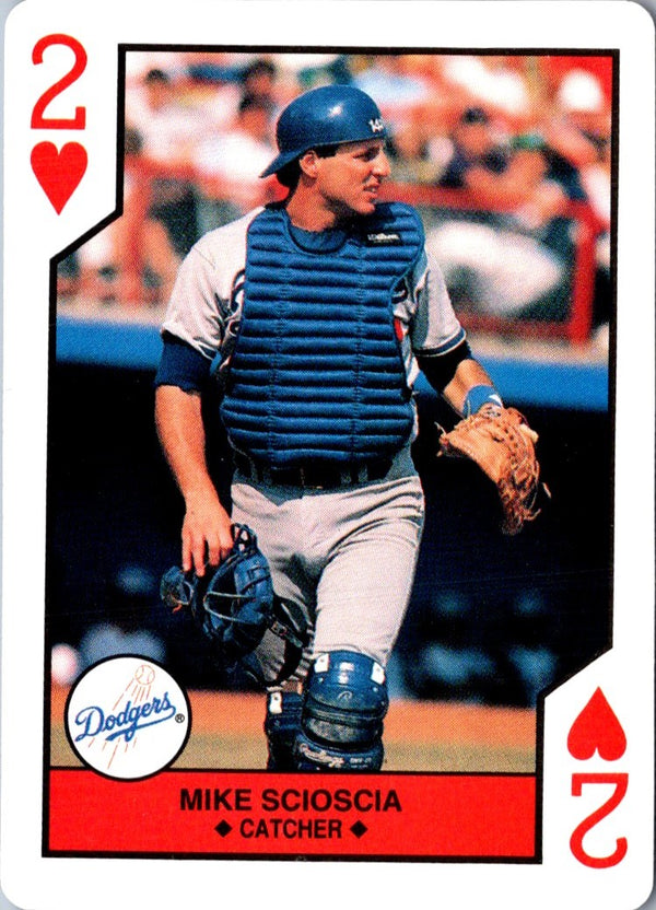 1990 U.S. Playing Card Co. Mike Scioscia #2