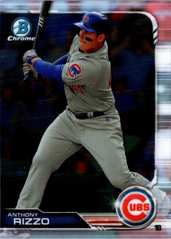 2019 Bowman Chrome Anthony Rizzo #56