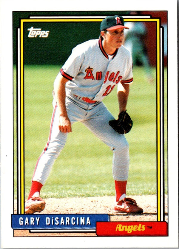 1992 Topps Traded Gary DiSarcina #28T