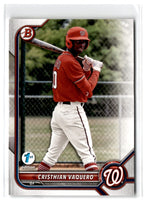 2022 Bowman Draft 1st Edition Cristhian Vaquero #BD-64