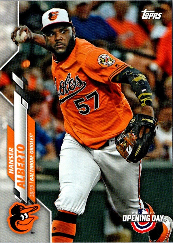 2020 Topps Opening Day Hanser Alberto #103