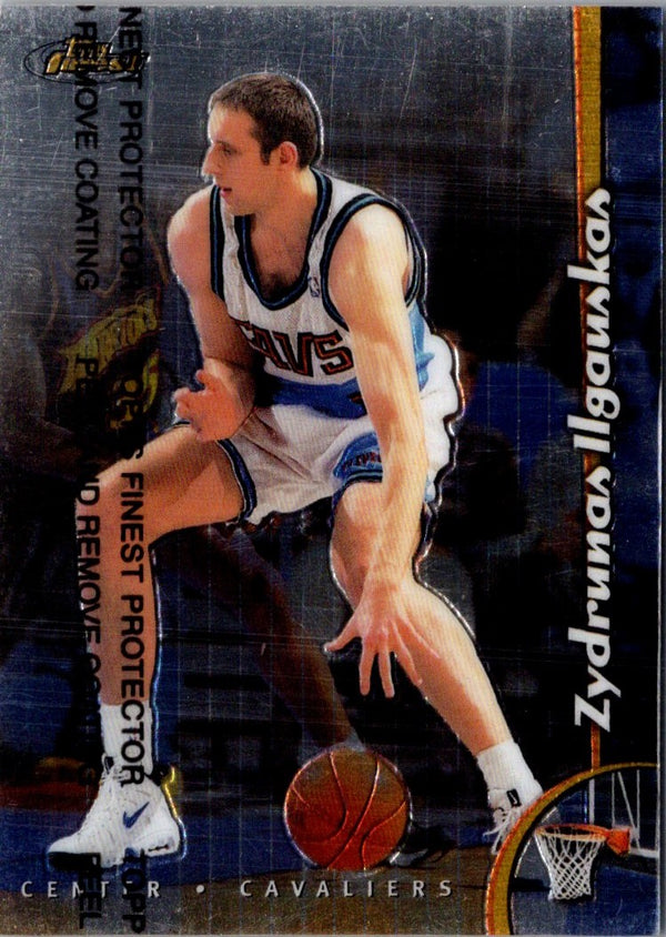 1998 Finest No Protector Zydrunas Ilgauskas #164