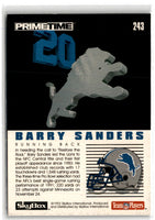 1992 SkyBox Primetime Barry Sanders #243