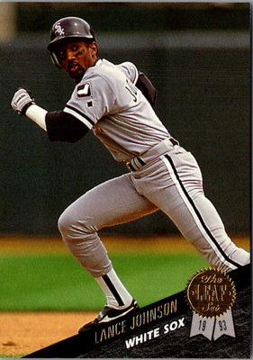 1993 Leaf Lance Johnson #373