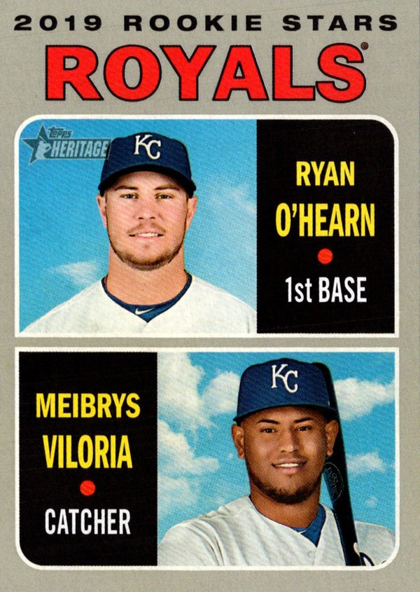 2020 Bowman Meibrys Viloria/Ryan O'Hearn #241 Rookie