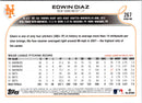 2022 Topps Edwin Diaz