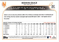 2022 Topps Edwin Diaz #267