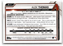 2021 Bowman Prospects Alek Thomas