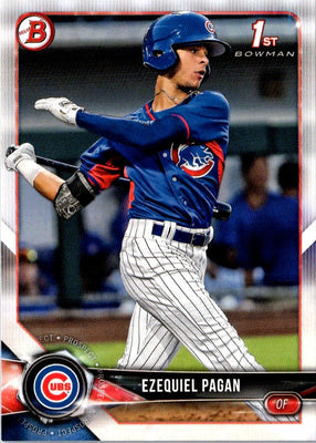 2018 Bowman Draft Ezequiel Pagan #BD-106