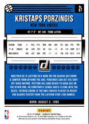 2018 Donruss Kristaps Porzingis