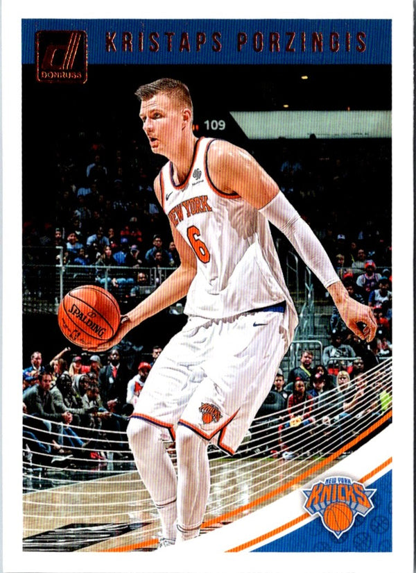 2018 Donruss Kristaps Porzingis #87