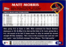 2003 Topps Home Team Advantage Matt Morris