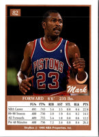 1990 SkyBox Mark Aguirre #82