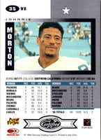 1999 Leaf Certified Johnnie Morton #35