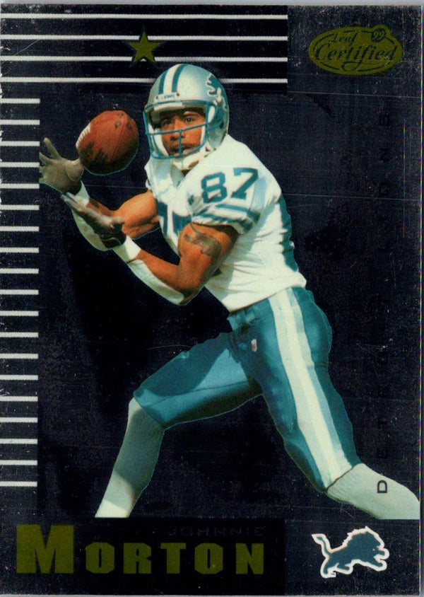 1999 Leaf Certified Johnnie Morton #35