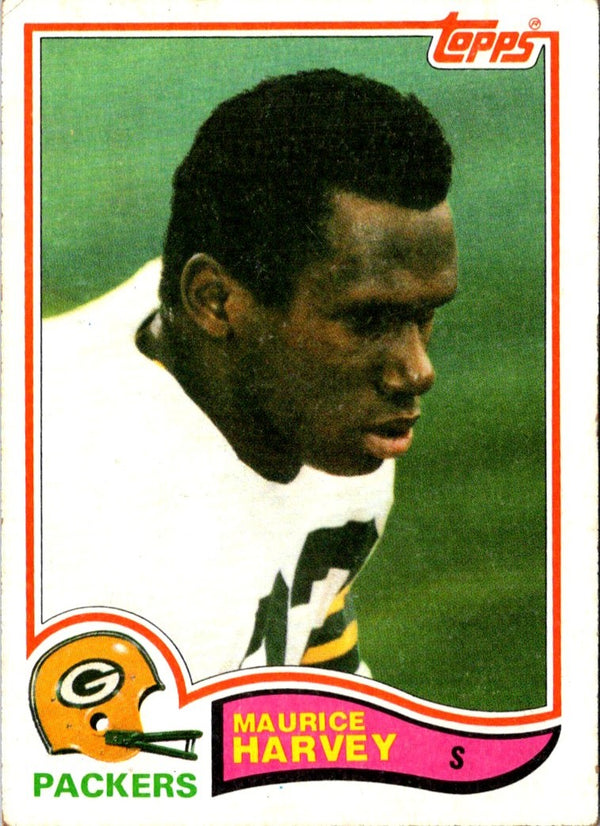 1982 Topps Maurice Harvey #360 Rookie