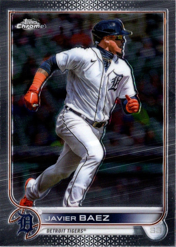 2022 Topps Chrome Update Javier Baez #USC89