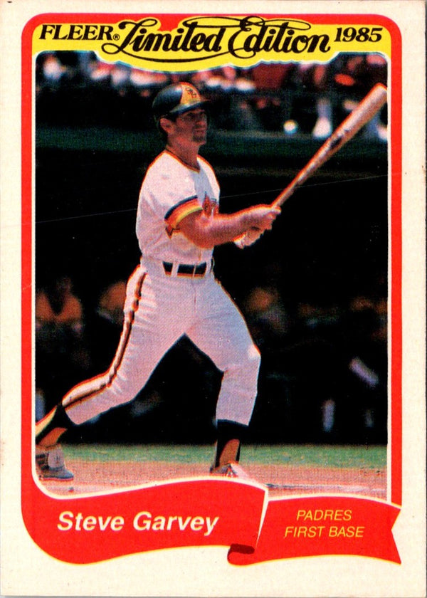 1985 Fleer Limited Edition Steve Garvey #9